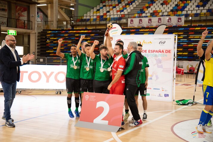 The IPD Foundation Collaborates in the 2024 FEDDI Spanish Futsal Championship